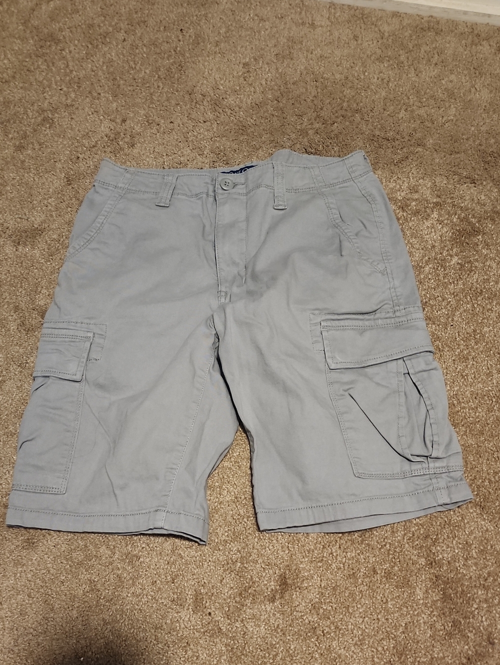 Arizona Jean Company Light Gray Cargo Shorts